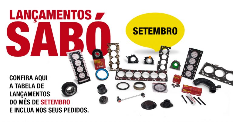 setembro lançamentos sabó