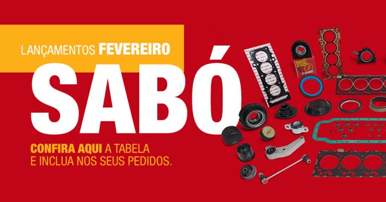 lançamentos fevereiro sabó