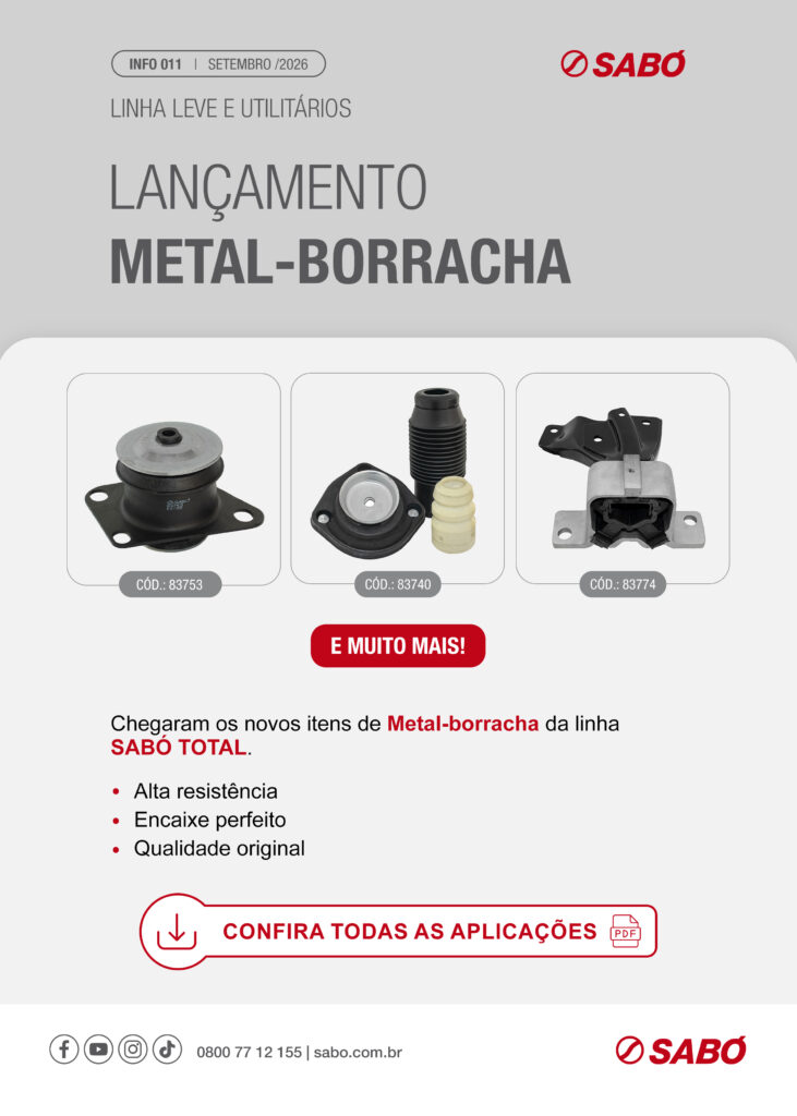 Info 011 Lançamento Metal Borracha Info 011 Lançamento Metal Borracha