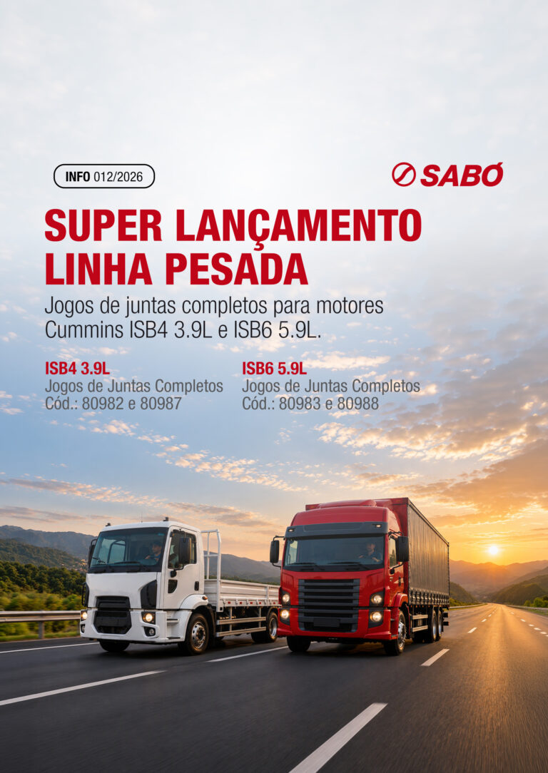SAB 0093 26 Super Lancam Cummins Capa 21x29 7cm Ajustada